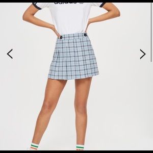 Top shop schoolgirl plaid skirt